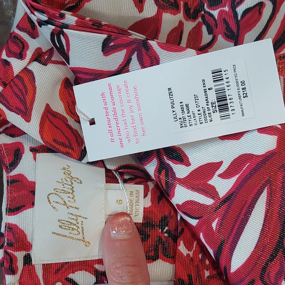 Lilly Pulitzer Ella Shift Dress - Picture 2 of 3